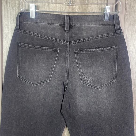 NWOT Revolve Pistola Charlie High Rise Straight Crop Leg Distressed Jeans 26 - Picture 6 of 12